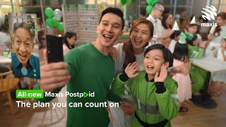 Allnew Maxis Postpaid the plan you can count on [upl. by Fauch148]