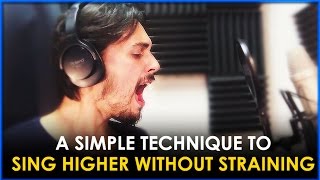 HOW TO SING HIGH NOTES WITHOUT SHOUTING EP 1  A SIMPLE TECHNIQUE TO SING WITH MORE FREEDOM [upl. by Seraphine600]