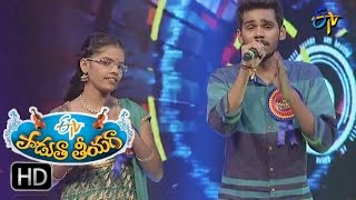 Dhimmathirige Song  Sai MadhavampSugandini Performance in ETV Padutha Theeyaga  15th Jan2017 [upl. by Adnauq]