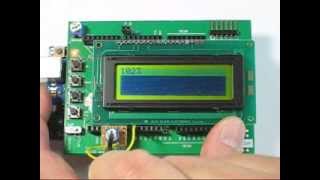 How to display Arduinos AD conversion results in graphic on graphic LCD shield [upl. by Atahs]