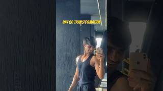 Day 1 To 20 Day Transformation Gym  Daily Vlog [upl. by Brom]