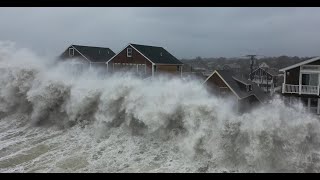 Crazy Winter Storms Noreaster  Big waves  huge snow  bomb cyclone  blizzard  winter hurricane [upl. by Leonardi]