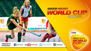 Australia vs Czech Republic  Full Match Womens Indoor Hockey World Cup 2015 Germany QuarterFinal [upl. by Ulrikaumeko]