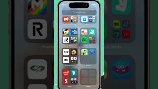 Hide apps on your iPhone iOS 18 iphone tips [upl. by Tulley]