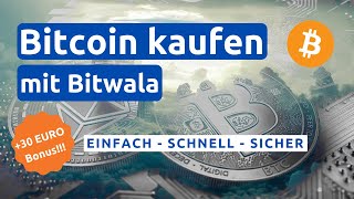 Bitcoin kaufen  Einfach schnell und sicher mit Bitwala  NURI [upl. by Robers]