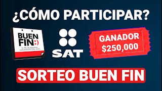 Sorteo BUEN FIN SAT  COMO PARTICIPAR Y COMO SABER SI GANÃ‰ [upl. by Harp]