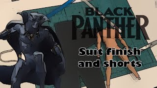 Custom 112 Black Panther Part 2  Finish the body and leather shorts [upl. by Imoyik745]