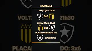 FINAL DA LIBERTADORES 2024 DEFINIDA futebol libertadores gloriaeterna shorts [upl. by Henarat]