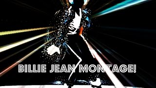 Billie jean Music Video Montage By Michael Jackson HD [upl. by Eniksre309]