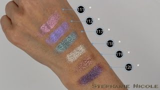 Inglot Review with Swatches  Shadows Pigments Gel Liners Sculpting Powders Sparklers [upl. by Reiser]