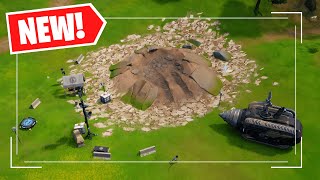 Fortnite Third Mole Team Drill Site Map Update [upl. by Siraf]