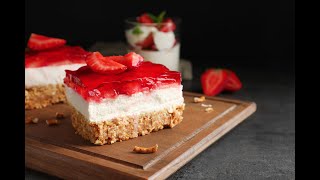 How to make Strawberry Pretzel Salad a couple different ways [upl. by Daffy]