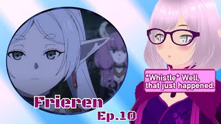 Frieren Reaction  Episode 10  A Powerful Mage 【Detectfanive】 [upl. by Acina309]