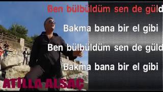 Atilla ALSAÇ Sağım Yalan Solum Yalan Karaoke [upl. by Edelson]