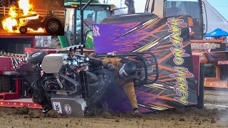 Tractor Pull Mishaps of 2023 [upl. by Sirmons]