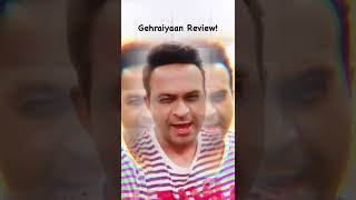 Gehraiyaan First Review gehraiyaan gehraiyaanonprime Gehraiyaanreview [upl. by Sirovat]