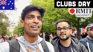 RMIT University Clubs Day  Melbourne Australia  Indian Students  Vlog 71 [upl. by Ignacio582]