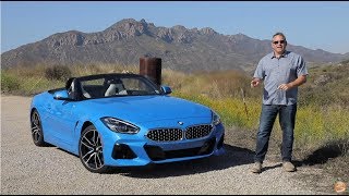 2019 BMW Z4 sDrive30i M Sport Package Test Drive Video Review [upl. by Alurta161]