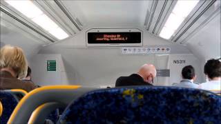 Another Cityrail Waratah A11 Train Internal Destination Indicator Glitch [upl. by Adyela]