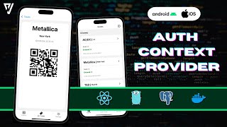 React Native amp Golang tutorial  8 Authentication Provider AsyncStorage and persistent auth state [upl. by Jedlicka]