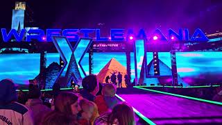 Bayley Wrestlemania XL Night Two Entrance wwe wrestling wrestlemania bayley [upl. by Tsnre]