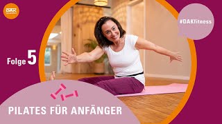 Pilates für Anfänger Folge 5  DAKfitness  DAKGesundheit [upl. by Augie373]