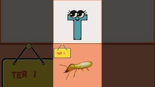 Bug Bop ABCs Part 2 Quick Insect Alphabet Song for Toddlerskids viral foryou kidsvideo [upl. by Aldredge745]