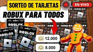 🎁 REGALANDO ROBUX EN DIRECTO 🤑 ROBUX GRATIS 2024 🎁 CODIGOS DE ROBLOX 😱 [upl. by Stevens]