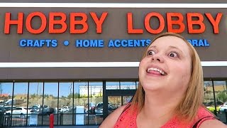 FIRST TIME AT HOBBY LOBBY [upl. by Negaem]