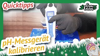 BlueLab pHMessgerät kalibrieren in 2 Minuten [upl. by Ahsiyk]