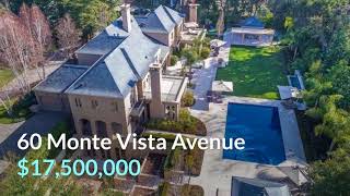 Top 5 Homes for Sale in Atherton California [upl. by Duma738]