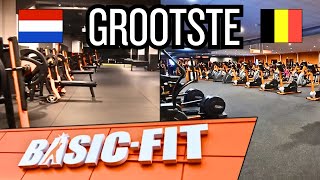 De GROOTSTE BasicFit van Nederland en België [upl. by Adlig]