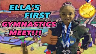 Ella’s First Gymnastics Meet 🤸🏾‍♀️🏅 [upl. by Delorenzo84]