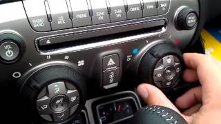 Chevy Camaro Climate Control Heated Seats [upl. by Lotte715]