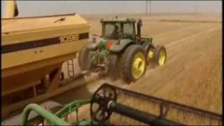 Oklahoma Winter Wheat Harvest  Americas Heartland [upl. by Borras]