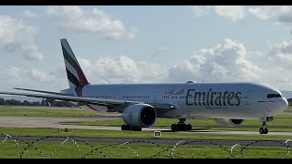 Sunny day arrivals and departures at Man Airport [upl. by Mitchel471]