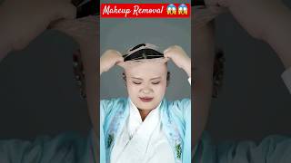 Makeup Removal 😱😱 Behind the Makeup shorts makeup beauty skincare makeupart007 [upl. by Erv]