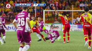 1° Tiempo CS Herediano 3  Saprissa 0 [upl. by Arleyne]