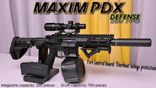 Unboxing and First Impressions PDX MAXIM Defense Spring Power Airsoft Gun Review [upl. by Nyrek]