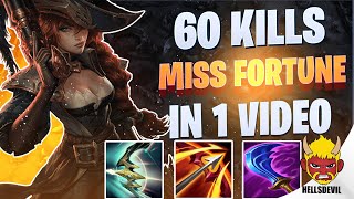 WILD RIFT  60 Kills In 1 Video  THIS MF BUILD IS BROKEN  Miss Fortune Gameplay  Guide amp Build [upl. by Smitty]