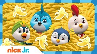 Top Wing  ‘Go Bananas’ 🍌 Compilation  Nick Jr [upl. by Nnahtebazile426]