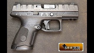 New Beretta APX Compact 9mm Review [upl. by Enyallij554]