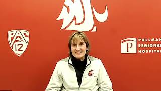 WSU WBB Coach Ethridge Press Conference  110922 [upl. by Shawnee]