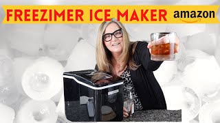 Freezimer Countertop Ice Maker on AmazonCom [upl. by Shirlene753]