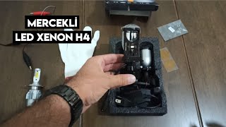 Merak Ettik  Mercekli Göz Almayan Led Xenon H4 Ampul İncelemesi [upl. by Engis]