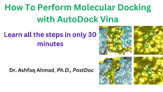 How to Perform Molecular Docking with AutoDock Vina [upl. by Onoitna]