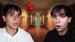 We Saw A GHOST At The Haunted Hotel [upl. by Adeline406]