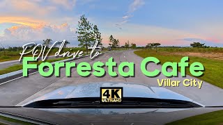 4K Drive Chill and Hangout at the Famous Forresta Cafe in Villar City [upl. by Cusack]