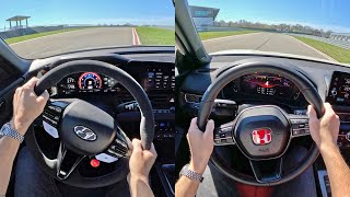 Hyundai Elantra N vs FL5 Honda Civic Type R  POV Modified Comparison [upl. by Feune]