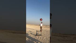 Kite flying trick fy kiteflying fypage mustwatch viralshort patangbazi new music patang [upl. by Doelling]